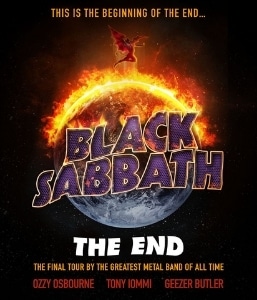 Black Sabbath End Tour - Concert poster
