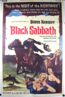 The original "Black Sabbath" movie poster.