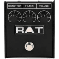 A "RAT" distortion box.