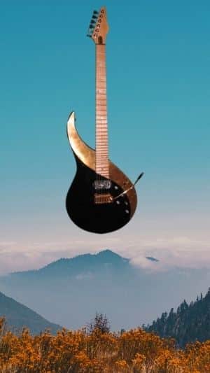 Uli Jon Roth Sky Guitar - Raven Sky model