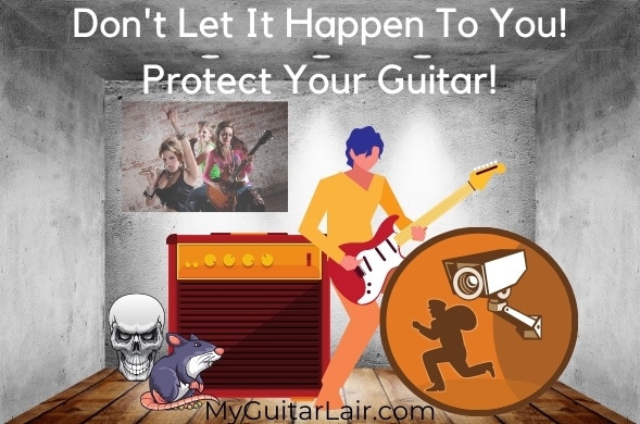 How To Protect Your Guitar From Theft - Featured Image