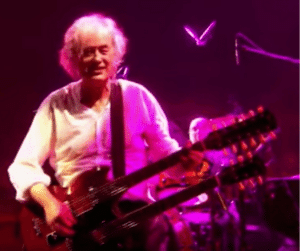 Jimmy Page playing "Stairway To Heaven"
