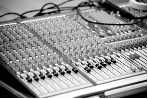A mixing board