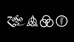 The four Led Zeppelin Symbols