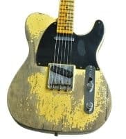 Best Telecaster Players - A photo of a worn out Telecaster