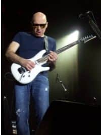 DryBell The Engine Review - Joe Satriani playing onstage