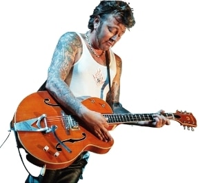 Gotta Have The Rumble - Brian Setzer playing his guitar