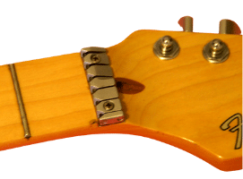 Stratocaster Tremolo Setup – A Split Wilkinson Nut on a Strat