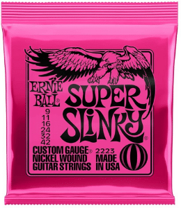 Why Change Guitar Strings - A set of Ernie Ball Super Slinky guitar strings