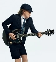Gibson SG Electric Guitar - Angus Young playing an SG guitar