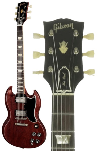 Gibson SG Electric Guitar - A Gibson Les Paul SG guitar
