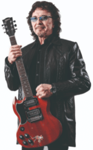 Gibson SG Electric Guitar - Tony Iommi with his SG Special"Monkey" guitar