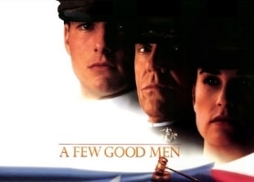 Learning Guitar Solos - An image from the movie "A Few Good Men"