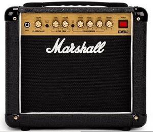 Marshall DSL1C Review - A front view of the amplifier