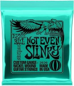 Guitar String Gauge Guide - An Ernie Ball "Not Even Slinky" string set