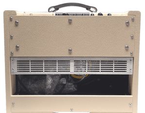 Carr Super Bee Review – A rear view of the amp