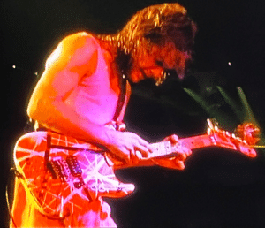 Van Halen Live Without A Net DVD - Eddie's big guitar solo