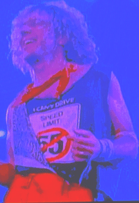Van Halen Live Without A Net DVD - Sammy sings "I can't drive 55"
