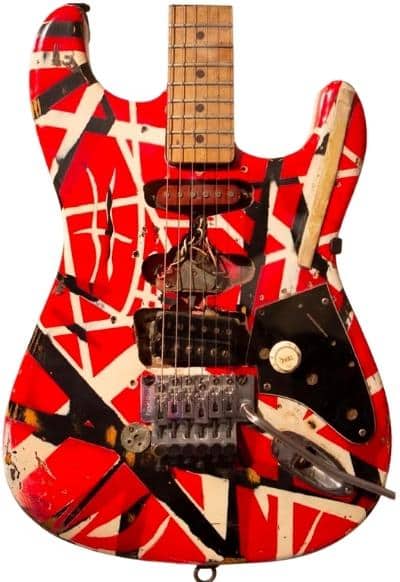 Van Halen Live Without A Net DVD - The original FrankenStrat guitar