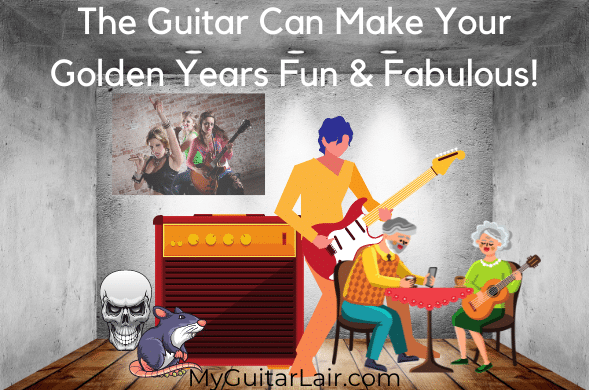Learning Guitar For Seniors – Featured Image