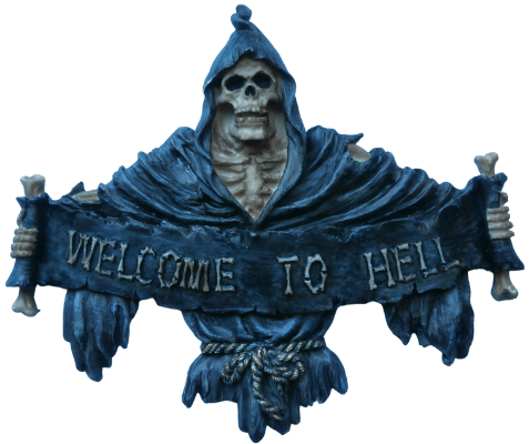 Sparta UK - The Sparta UK "Welcome To Hell" image.