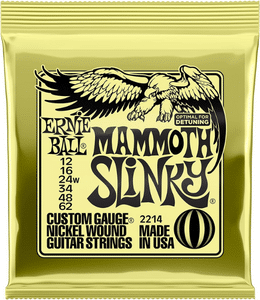 Where Did Heavy Metal Originate - An Ernie Ball "Mammoth Slinky" string set.