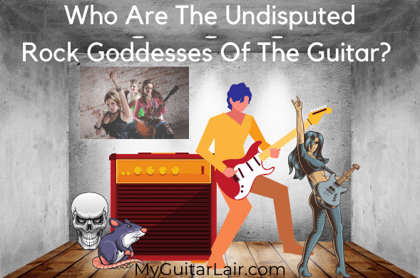 Female Rock Guitar Players – Featured Image