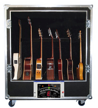 How To Store A Guitar – A portable guitar vault with a digital tuner.