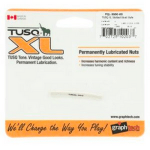 TUSQ XL Nut - A nut inside its package.