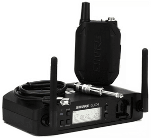 Wireless Guitar System - An image of a Shure GLXD14 Digital Wireless Guitar System.