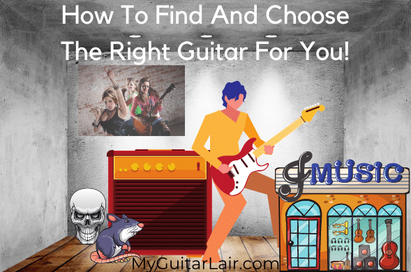 Buying A Guitar In A Guitar Store – Featured Image