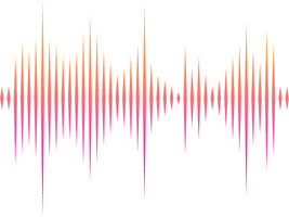 Reduce Guitar String Noise – A graphic representation of a sound wave.