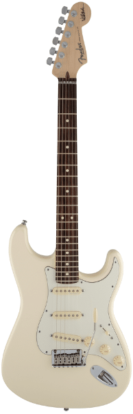 Fender Jeff Beck Stratocaster - Olympic white, front view