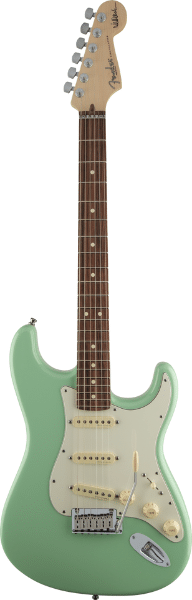 Fender Jeff Beck Stratocaster - Surf green, front view