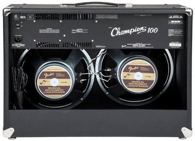 Fender Champion 100 Review - Rear view of amplifier