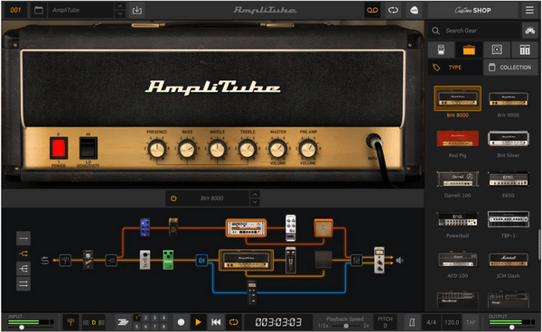 Can A Strat Sound Like A Les Paul - AmpliTube 5 computer software for amplifier simulation