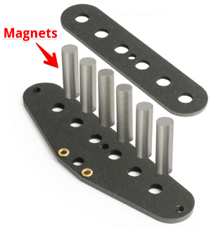 Guitar Pickups Cutting Out - Guitar pickup magnets