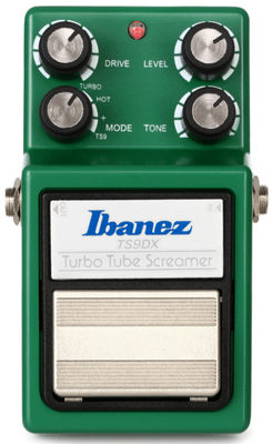 Ibanez Tube Screamer Settings - A TS-9DX Tube Screamer overdrive pedal