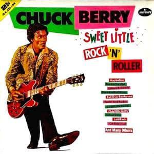 Semi Hollow Body Vs Hollow Body - Chuck Berry Playing his Cherry Red Gibson ES 355 on his "Sweet Little Rock 'N'Roller" album