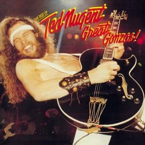 Semi Hollow Body Vs Hollow Body - Ted Nugent Playing a Gibson Byrdland guitar on the cover of his "Great Gonzos" album