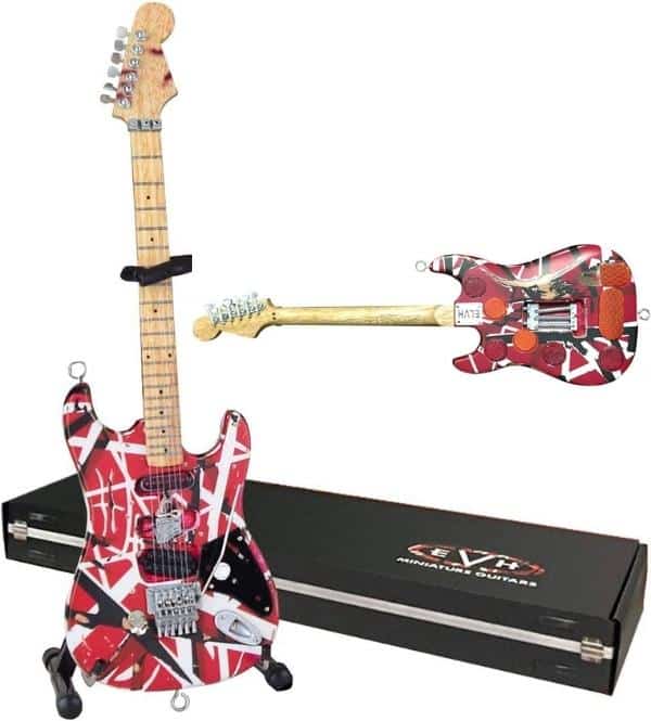 Do Strats Have A Compound Radius - EVH Frankenstein Guitar, Mini Replica
