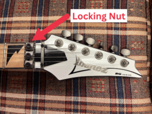 Are Locking Tuners Worth It - Ibanez headstock front view
