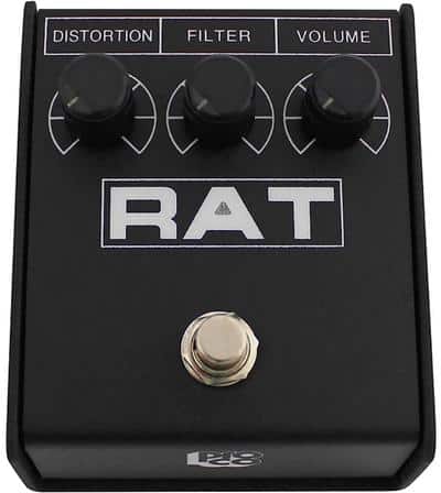 Pedal Vs Amp Distortion And Overdrive - A Pro Co RAT2 Distortion pedal