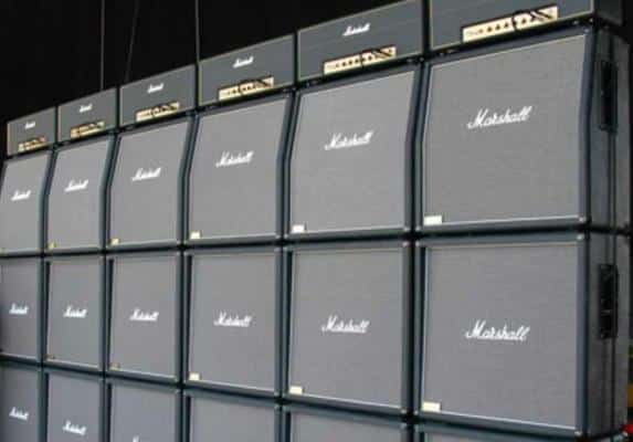 Pedal Vs Amp Distortion And Overdrive – A wall of Marshall amplifiers