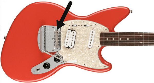 Tune-O-Matic Vs Wrap-Around Bridge - A Fender Jag-Stang guitar