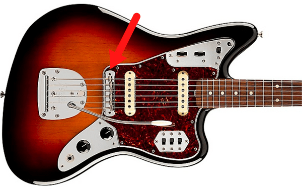 Tune-O-Matic Vs Wrap-Around Bridge - A Fender Jaguar guitar