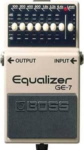 Why Do Guitarists Use So Many Pedals – Boss GE-7 A Graphic Equalizer pedal