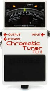 Why Do Guitarists Use So Many Pedals – A Boss TU-3 Chromatic Tuner pedal
