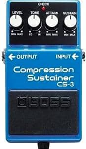 Why Do Guitarists Use So Many Pedals – A Boss CS-3 Compression Sustainer pedal