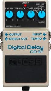 Why Do Guitarists Use So Many Pedals – A Boss Digital Delay pedal